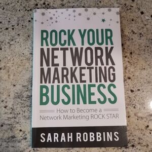 💙3/$25💙‎ Rock Your Network Marketing Business By Sarah Robbins Softcover